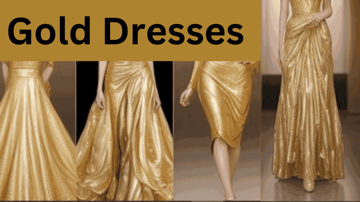 Gold Dresses